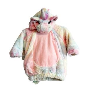 Hyde & Eek Target Pink Tie Dye Unicorn Cute Baby Costume Size 6-12mo